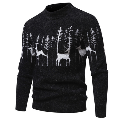 Sweter męski świąteczny | długi rękaw