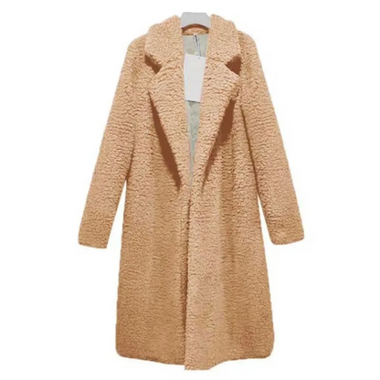 Kurtka teddy damska | miękki materiał