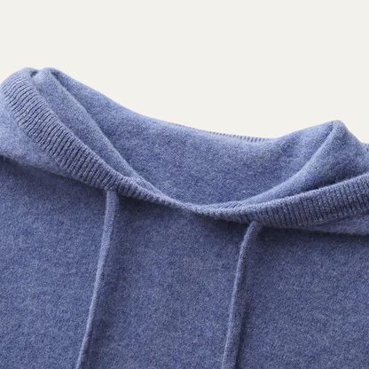 Bluza męska z kapturem | luźny krój, ściągacze