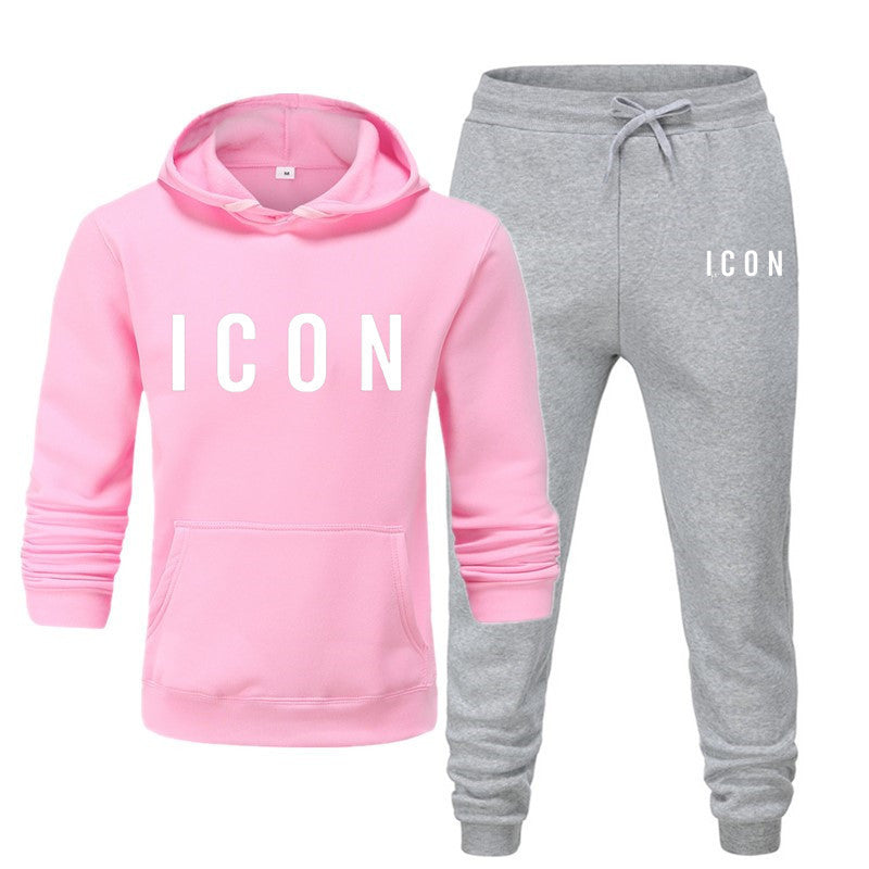 Noa - Komplet dresowy damski | Bluza z kapturem, spodnie jogger, bawełna ze stretchem | Styl casual na co dzień