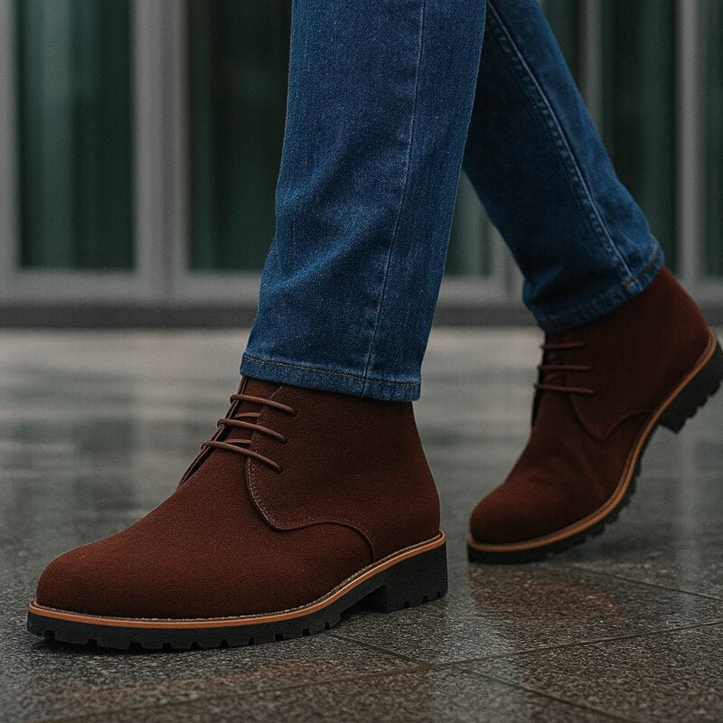 Botki chukka męskie | antypoślizgowa podeszwa