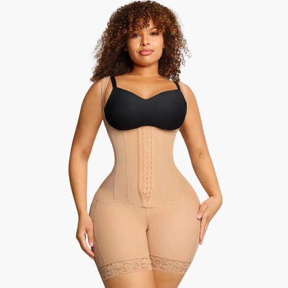 Body modelujące damskie | trójwarstwowa tkanina