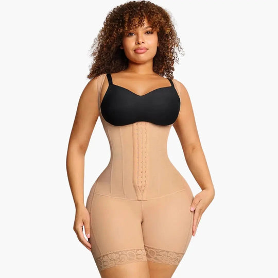 Body modelujące damskie | trójwarstwowa tkanina