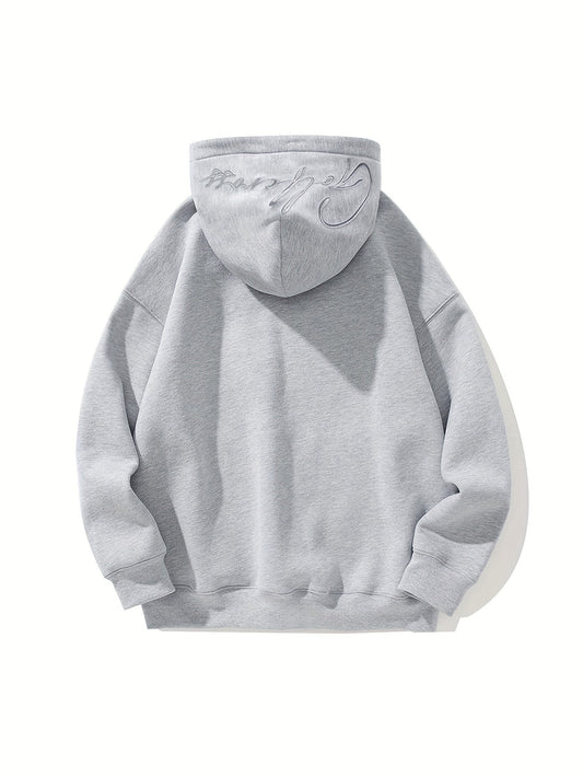 Bluza męska z kapturem | kieszenie kangurkowe