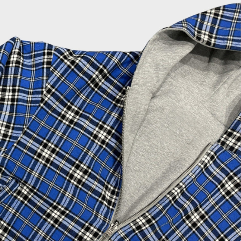 Bluza męska z kapturem | odwracalna, dwustronny design