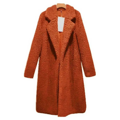 Kurtka teddy damska | miękki materiał
