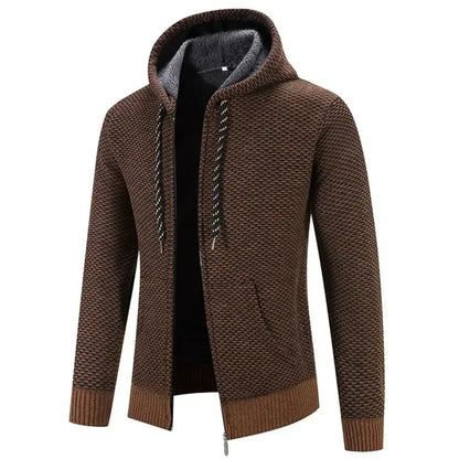 Bluza męska z kapturem | kieszenie z przodu, długie rękawy