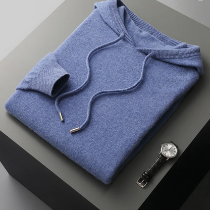 Bluza męska z kapturem | luźny krój, ściągacze
