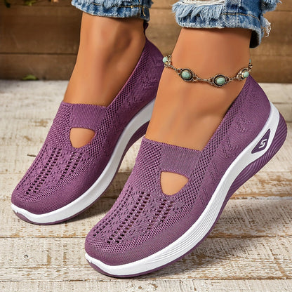 Buty damskie | oddychająca dzianina, wsuwane