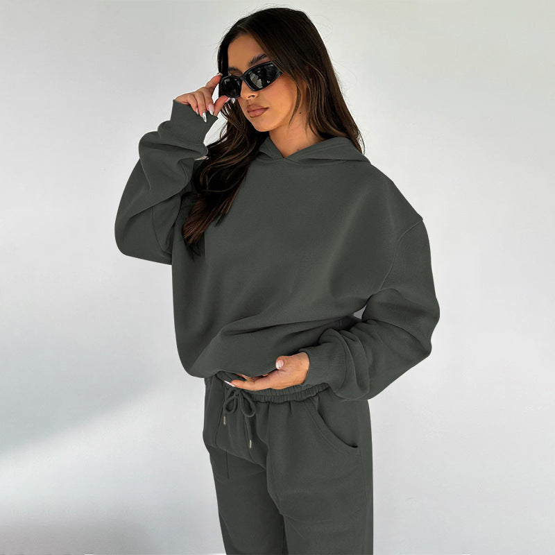 Komplet dresowy damski | bluza z kapturem, jogger