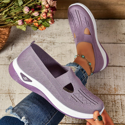 Buty damskie | oddychająca dzianina, wsuwane