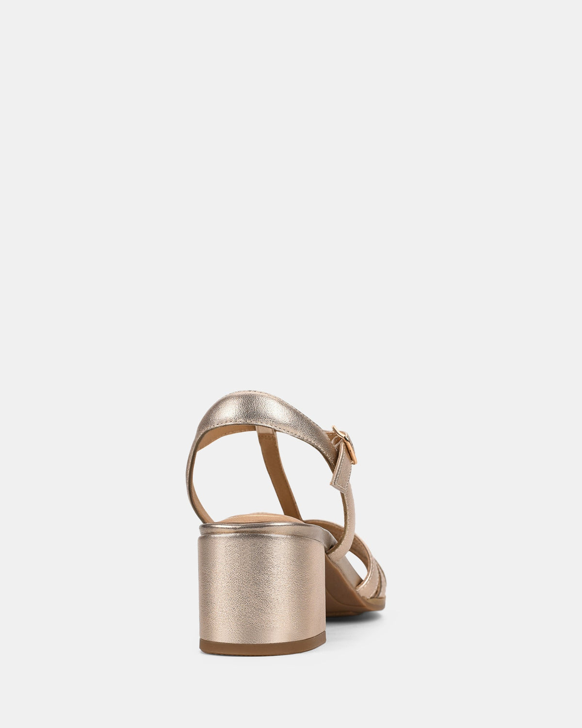 Sandały damskie | miękka skóra, obcas 55 mm