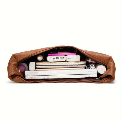 Torba hobo damska | pojemna, szeroki pasek