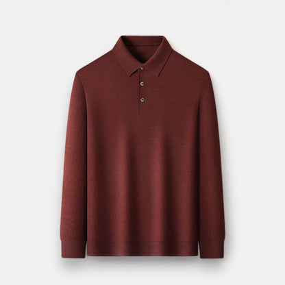 Sweter męski | strukturalny wzór, długie rękawy