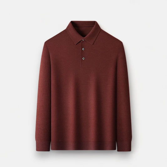 Sweter męski | strukturalny wzór, długie rękawy