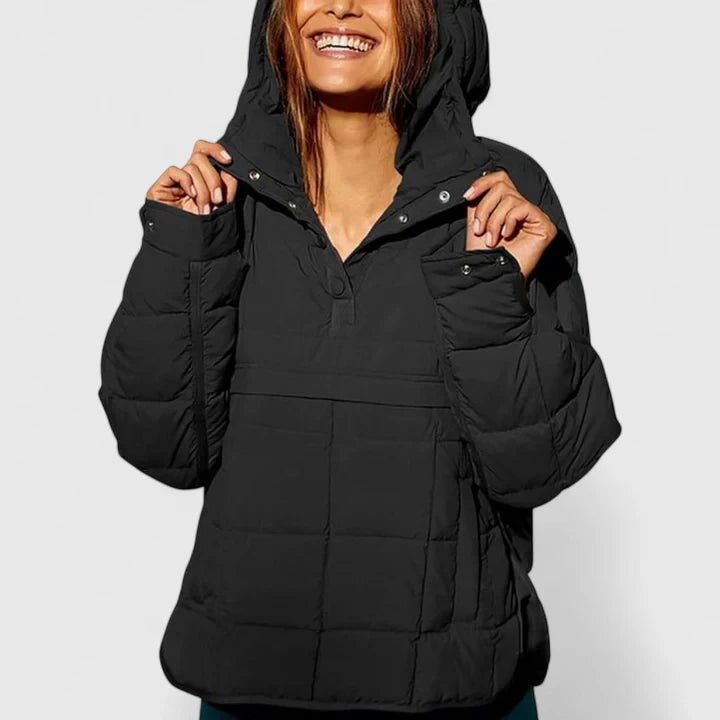 Kurtka damska | oversize, kaptur