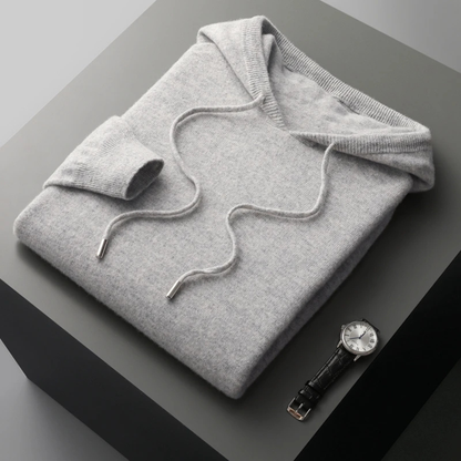 Bluza męska z kapturem | luźny krój, ściągacze