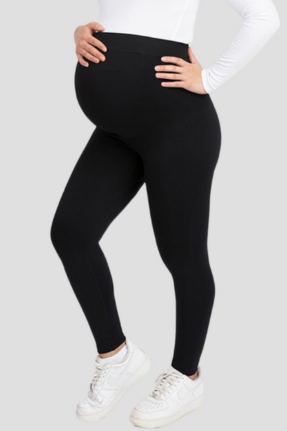 Legginsy ciążowe | wysoki stan, elastyczny materiał