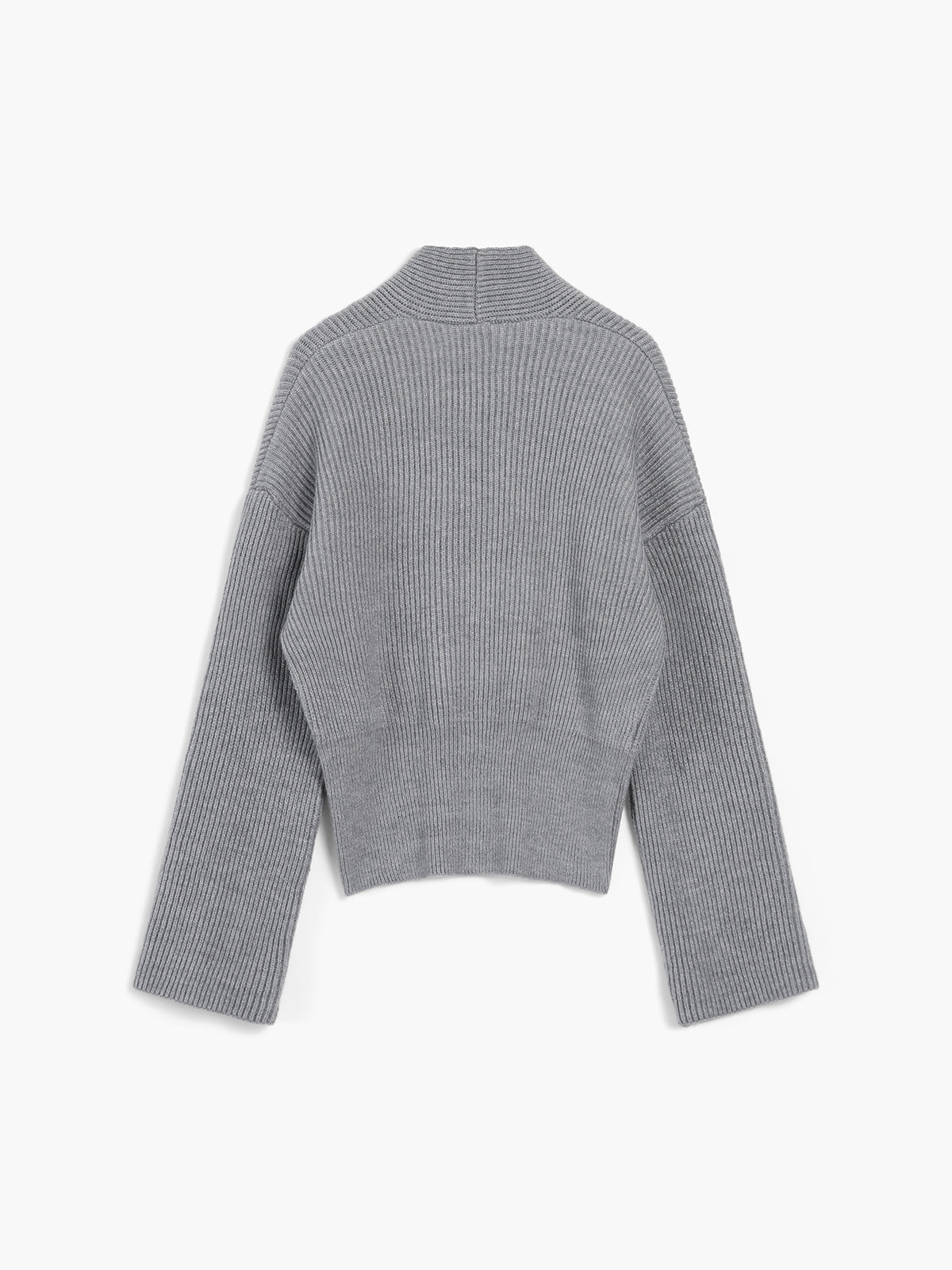 Sweter damski | kopertowy, dekolt V