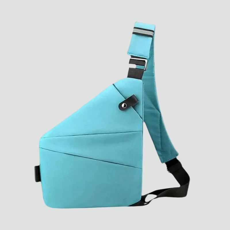 Torba crossbody damska | antykradzieżowa, wodoodporna