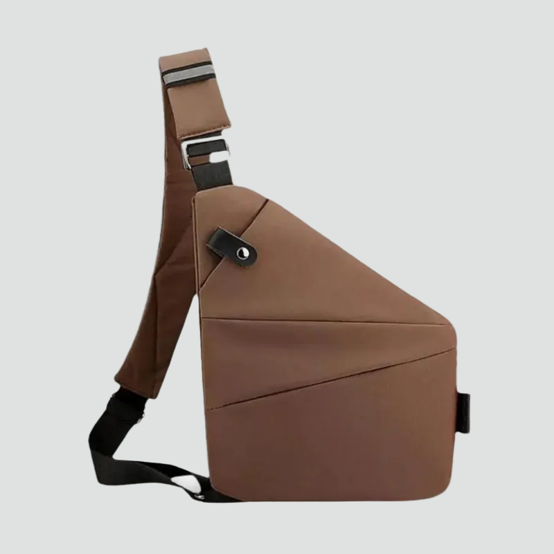 Torba crossbody damska | antykradzieżowa, wodoodporna