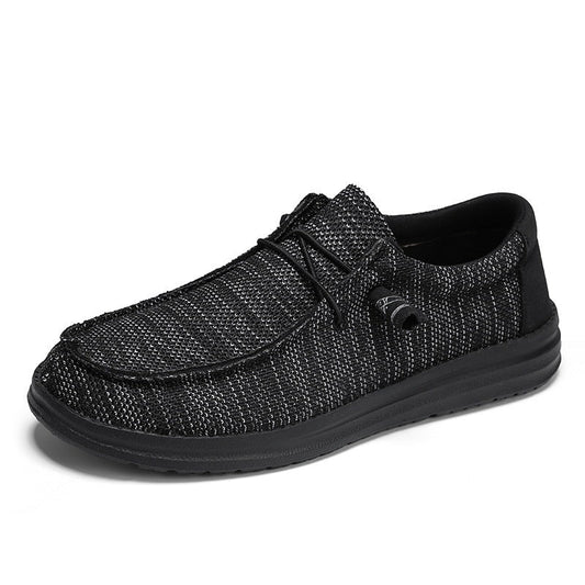 Buty męskie | canvas, okrągły nosek