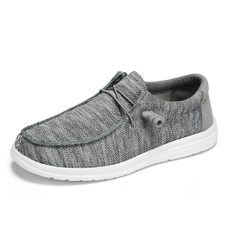 Buty męskie | canvas, okrągły nosek