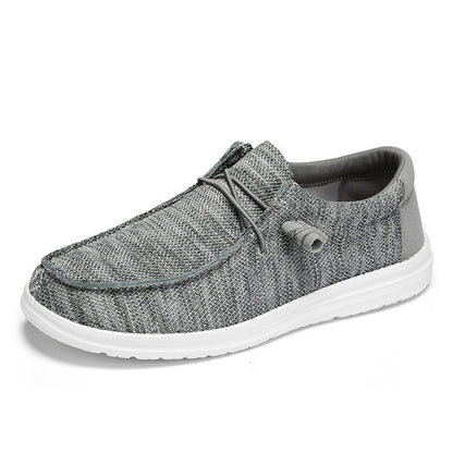 Buty męskie | canvas, okrągły nosek
