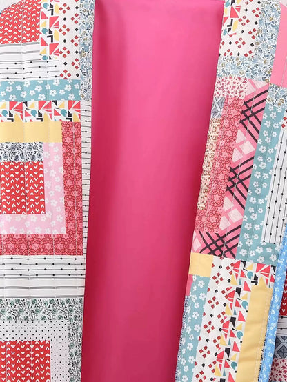 Kurtka pikowana | patchwork, otwarty przód