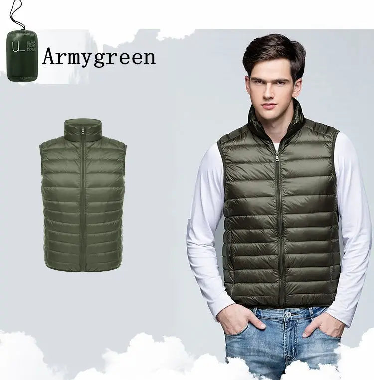 Kamizelka męska | ultralekka, wodoodporna