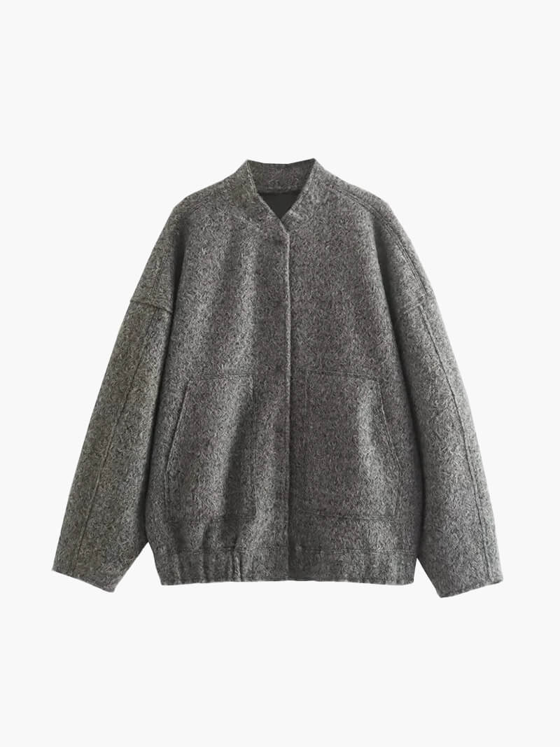Kurtka bomber | polar, nowoczesny krój