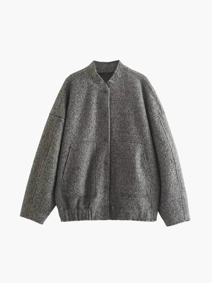 Kurtka bomber | polar, nowoczesny krój