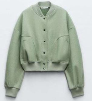 Kurtka damska | oversize, krótki fason