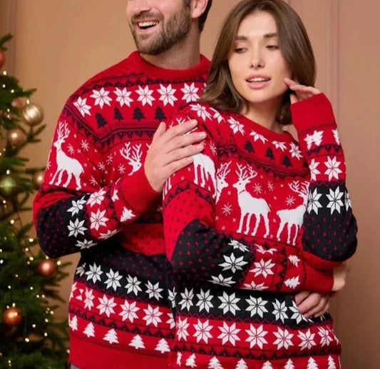 Sweter męski unisex | motyw świąteczny