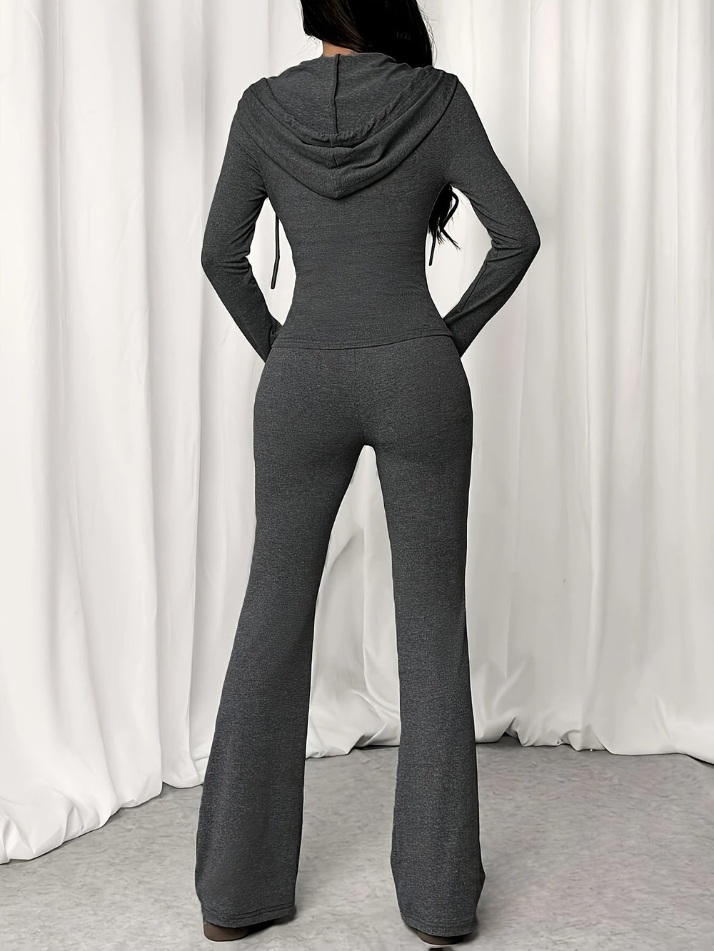 Komplet damski dwuczęściowy | krój slim fit