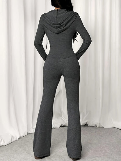 Komplet damski dwuczęściowy | krój slim fit