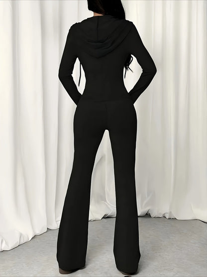 Komplet damski dwuczęściowy | krój slim fit
