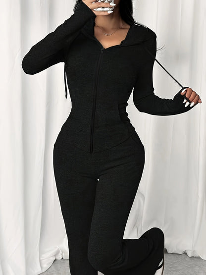 Komplet damski dwuczęściowy | krój slim fit