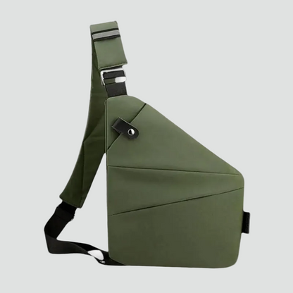 Torba crossbody damska | antykradzieżowa, wodoodporna