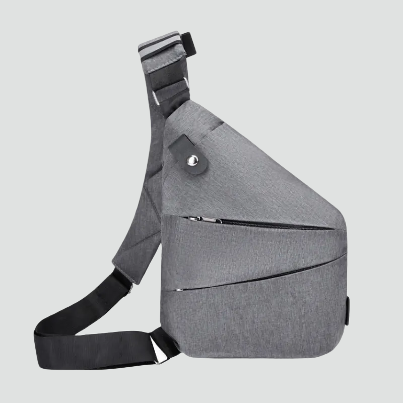 Torba crossbody damska | antykradzieżowa, wodoodporna