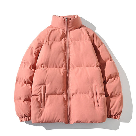 Kurtka unisex | puchowa, wysoki kołnierz