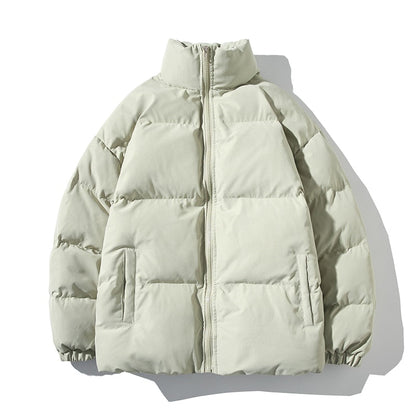 Kurtka unisex | puchowa, wysoki kołnierz