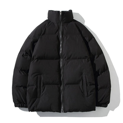 Kurtka unisex | puchowa, wysoki kołnierz