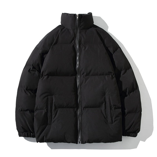 Kurtka unisex | puchowa, wysoki kołnierz