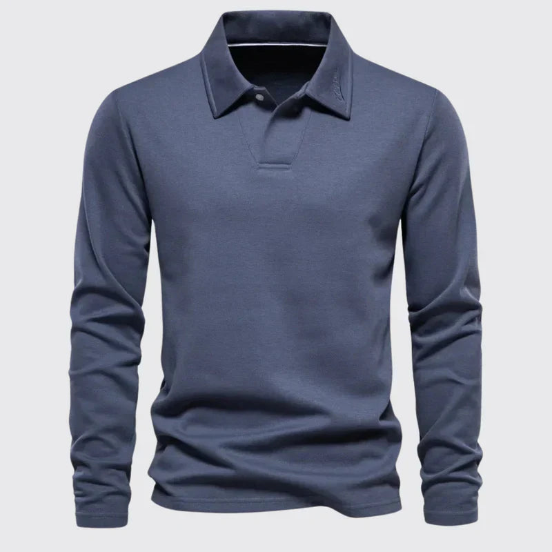 Polo męskie | krótki rękaw, częściowe zapięcie