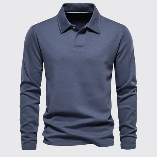 Polo męskie | krótki rękaw, częściowe zapięcie