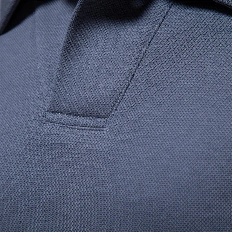 Polo męskie | krótki rękaw, częściowe zapięcie