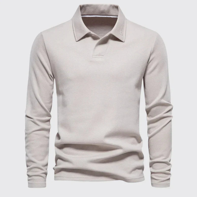 Polo męskie | krótki rękaw, częściowe zapięcie