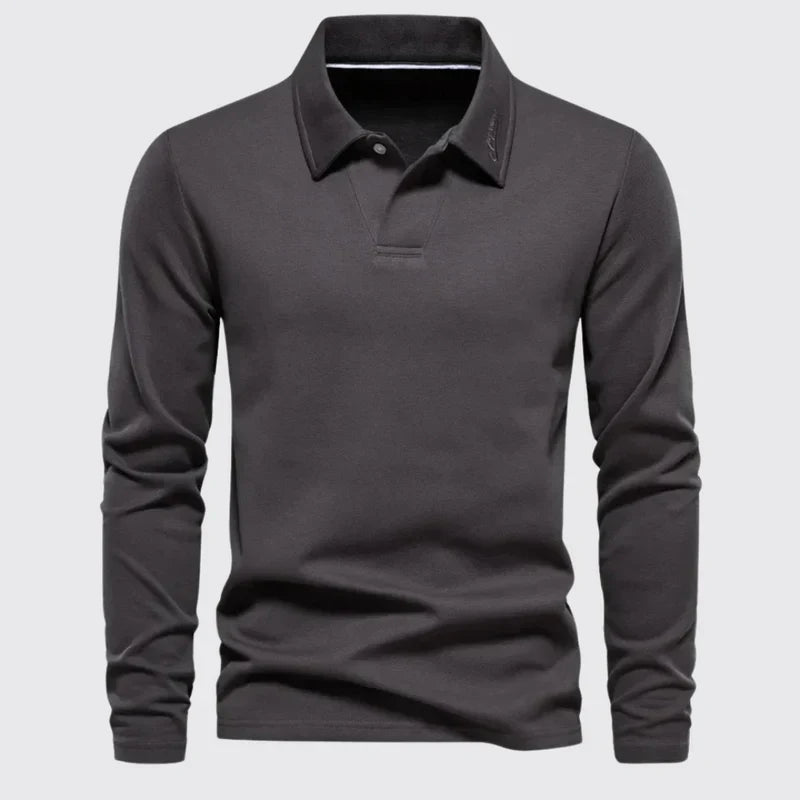 Polo męskie | krótki rękaw, częściowe zapięcie