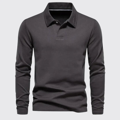 Polo męskie | krótki rękaw, częściowe zapięcie